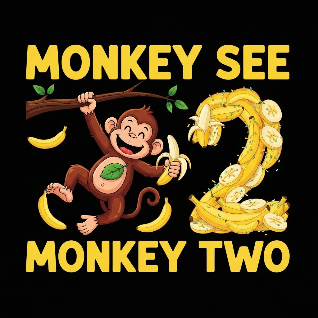 Monkey See Monkey Two Mug
