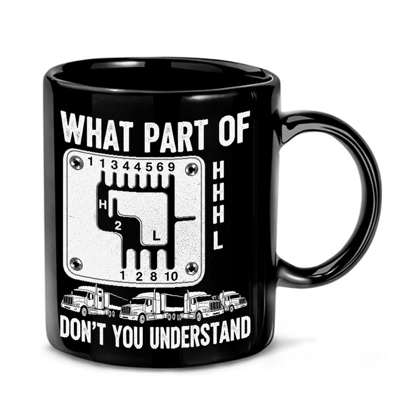 Truck Transmission Shift Pattern Mug