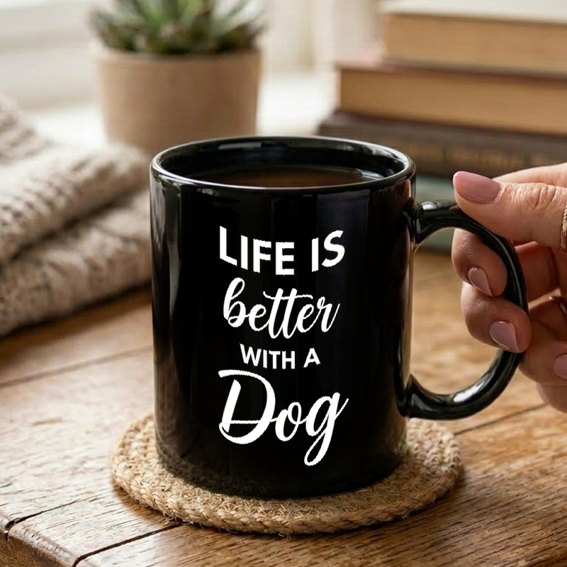 Life Is Better With Dog Mug