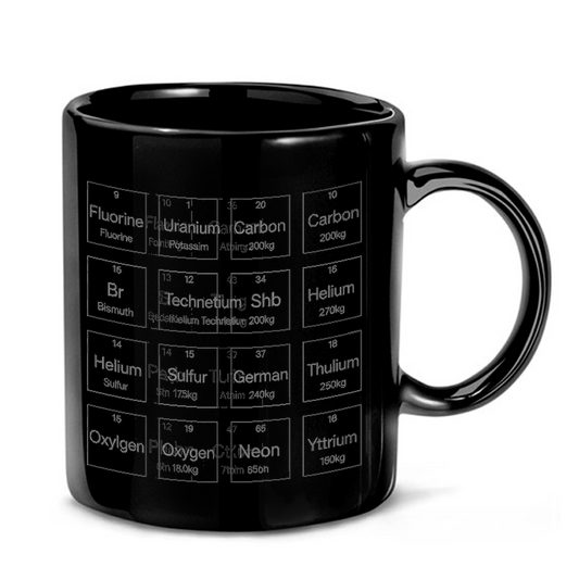 Periodic Table Elements Grid Mug