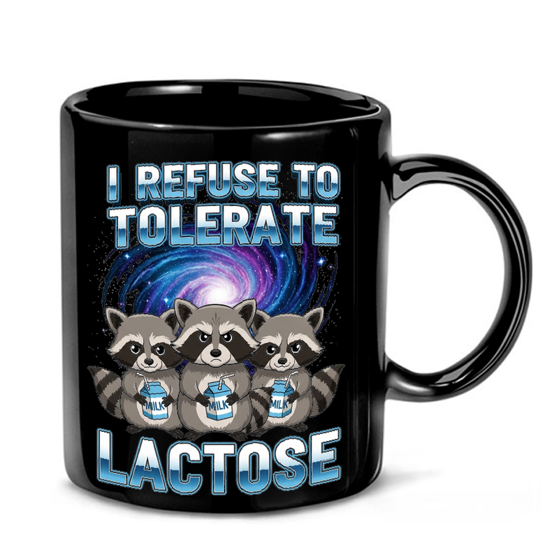 Raccoon Lactose Intolerance Mug