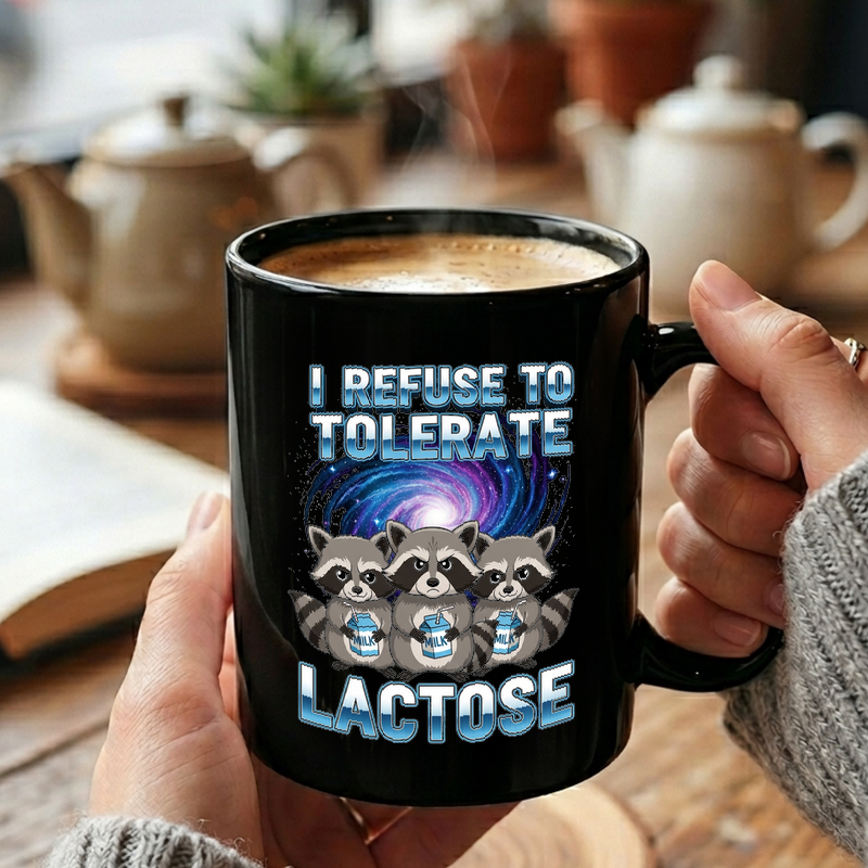 Raccoon Lactose Intolerance Mug