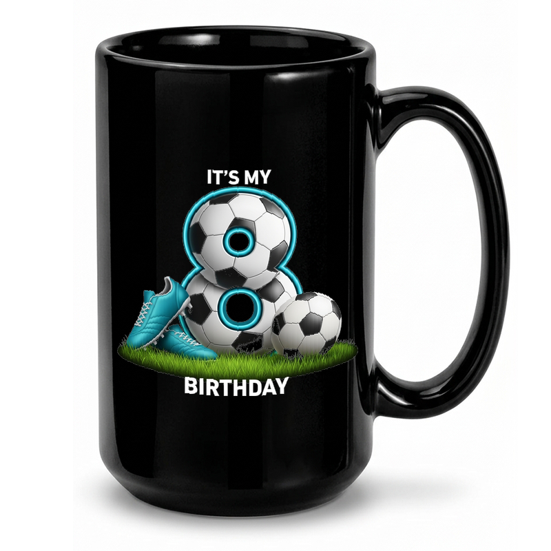 Soccer Ball Number Eight Mug