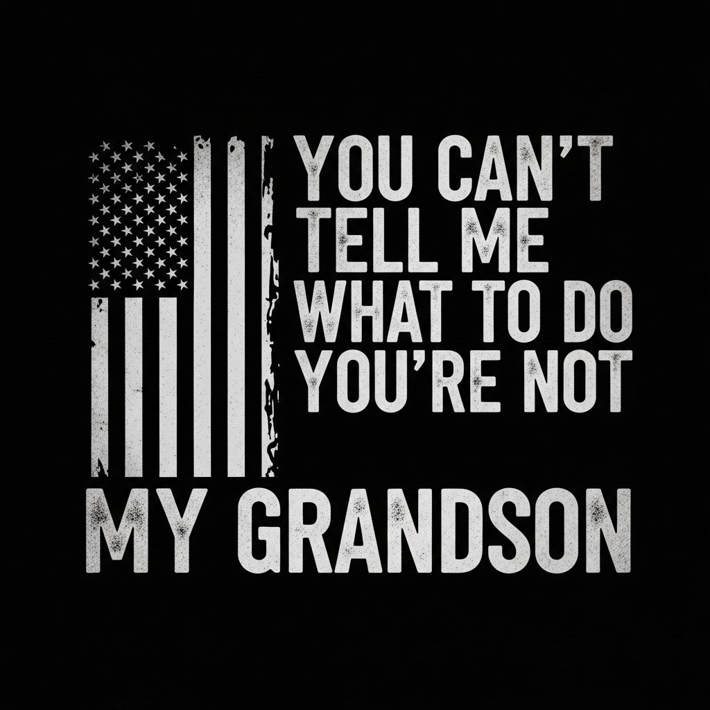 Grandson Rebel Text Design Mug