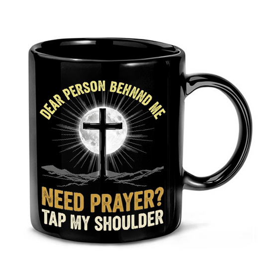 Prayer Request Silhouette Mug