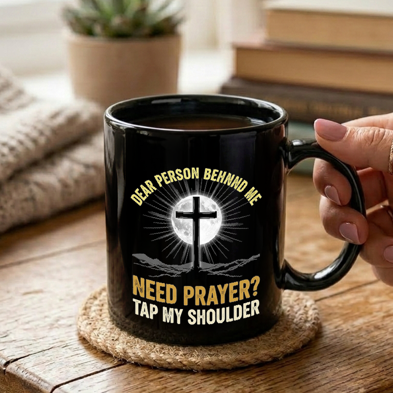 Prayer Request Silhouette Mug