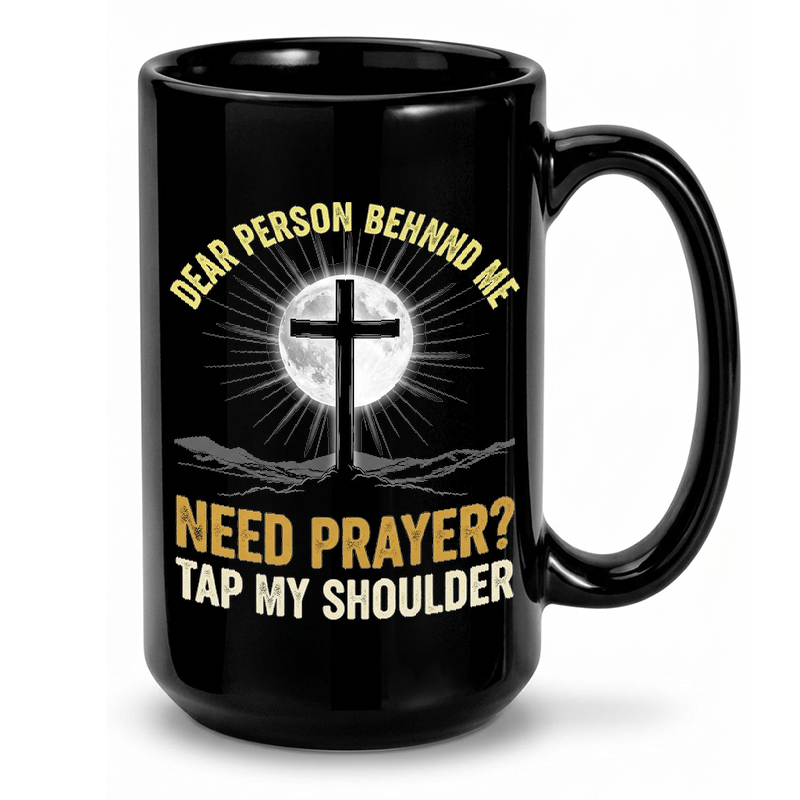 Prayer Request Silhouette Mug