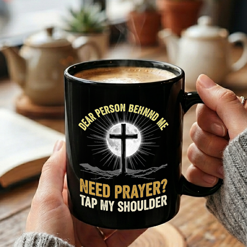 Prayer Request Silhouette Mug