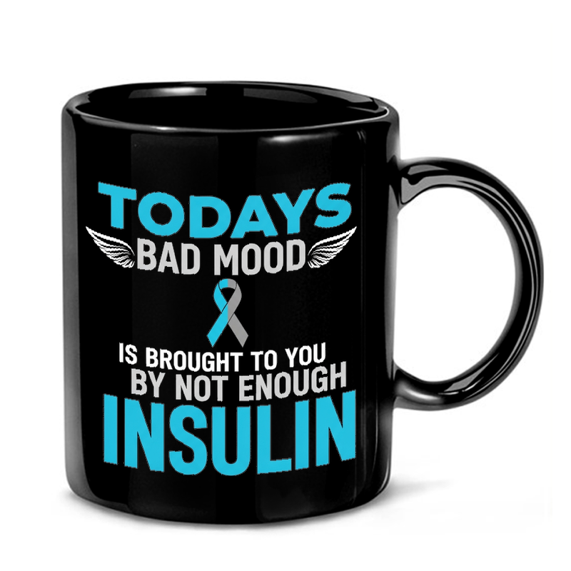 Diabetes Awareness Text Design Mug