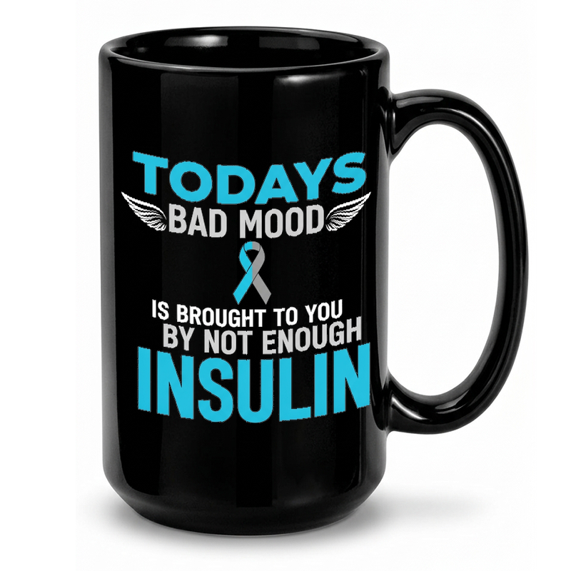 Diabetes Awareness Text Design Mug