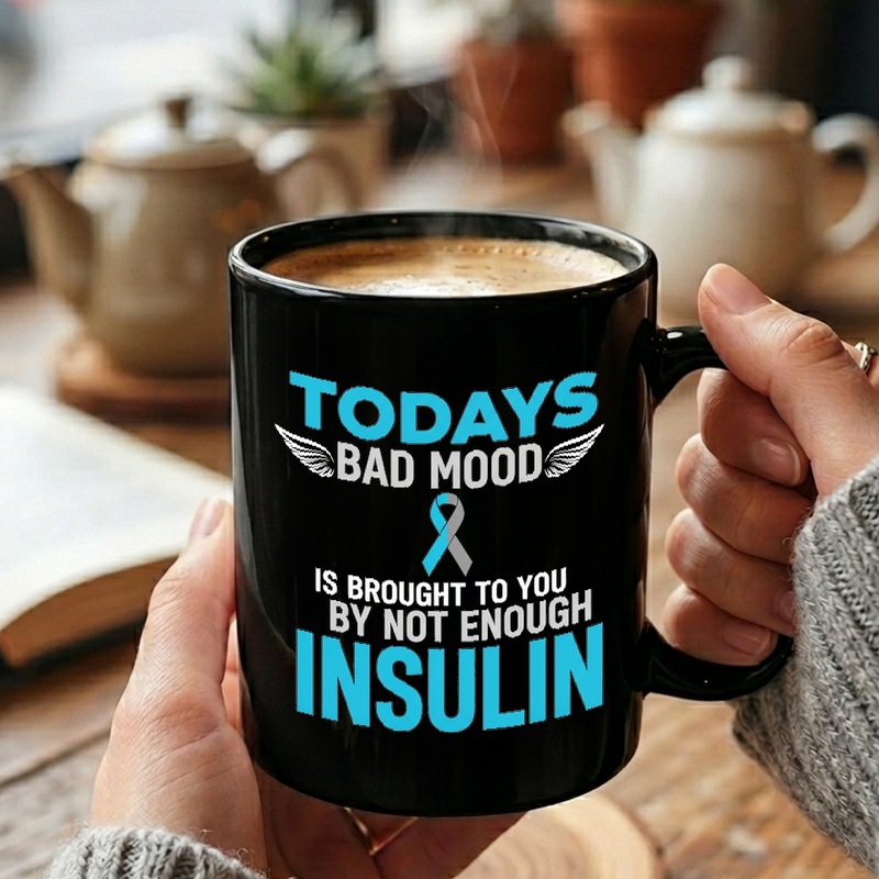 Diabetes Awareness Text Design Mug