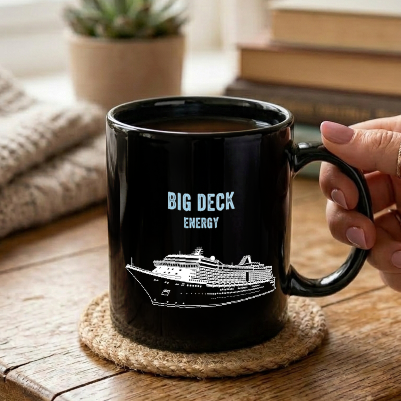Big Deck Energy Cruise Mug