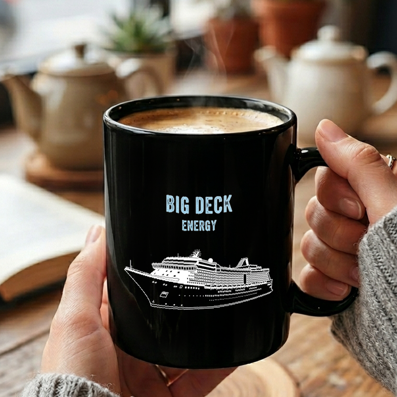 Big Deck Energy Cruise Mug