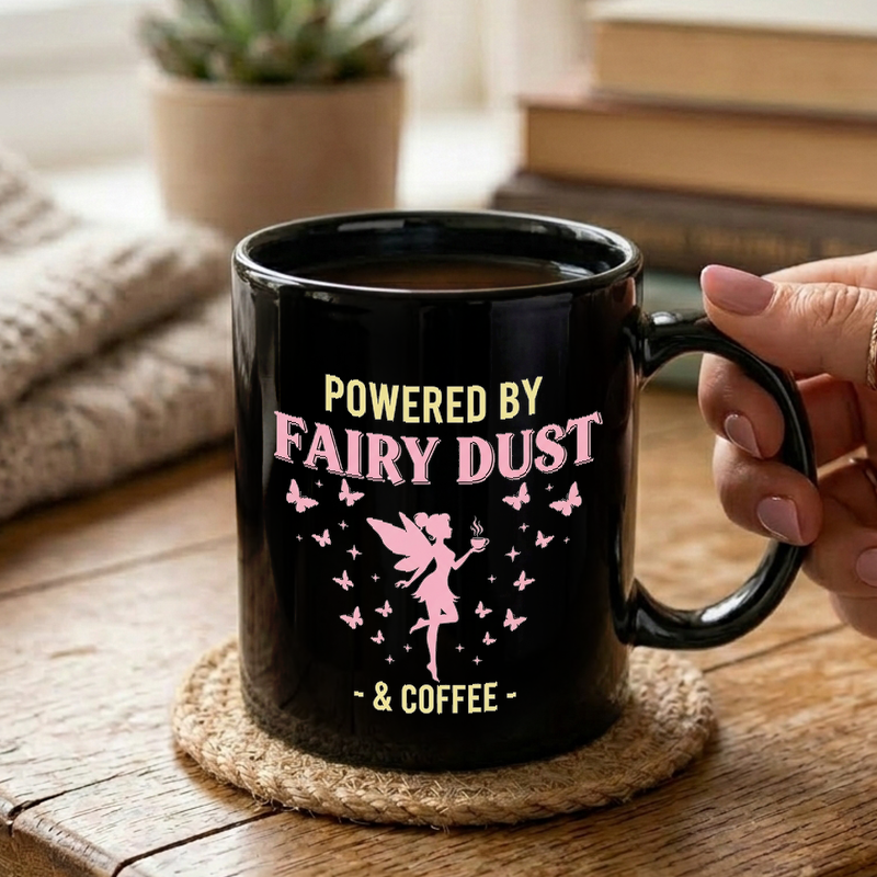 Fairy Dust & Coffee Art Mug
