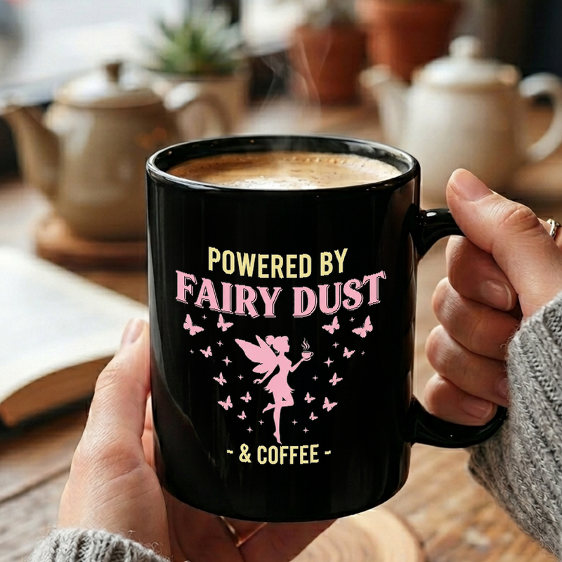 Fairy Dust & Coffee Art Mug