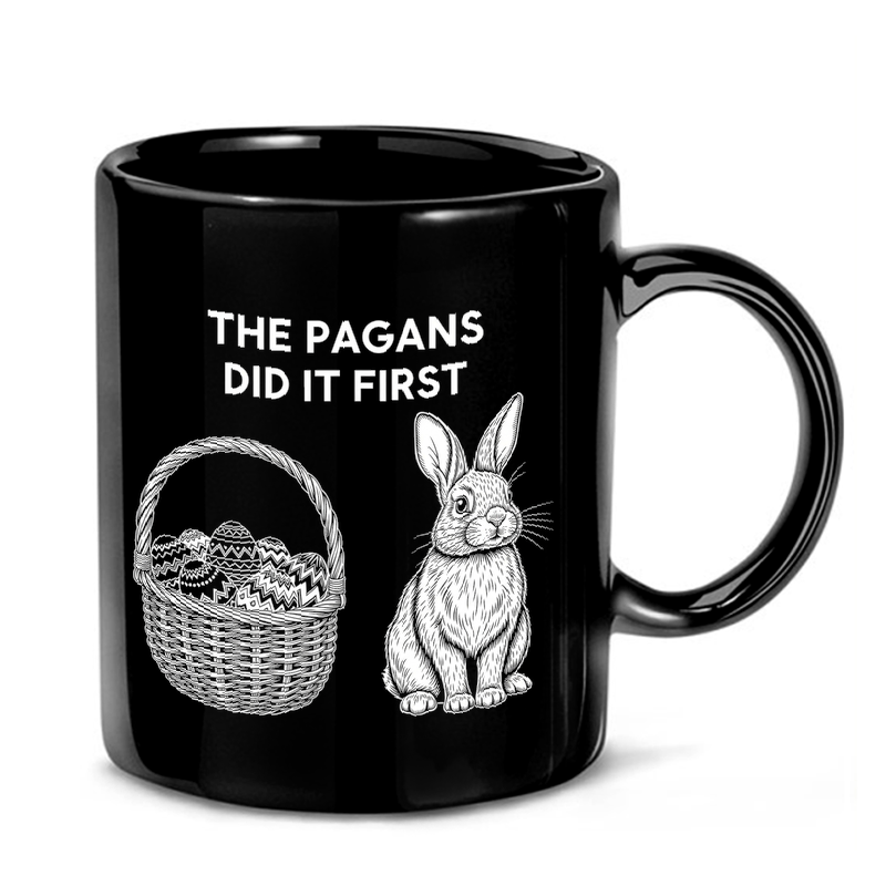 Pagans Did It First Art Mug