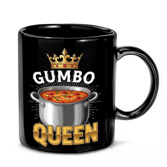 Gumbo Queen Culinary Art Mug