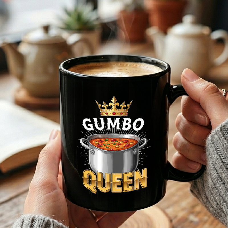 Gumbo Queen Culinary Art Mug