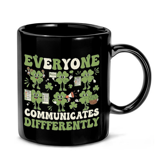 Groovy Clover Communication Art Mug
