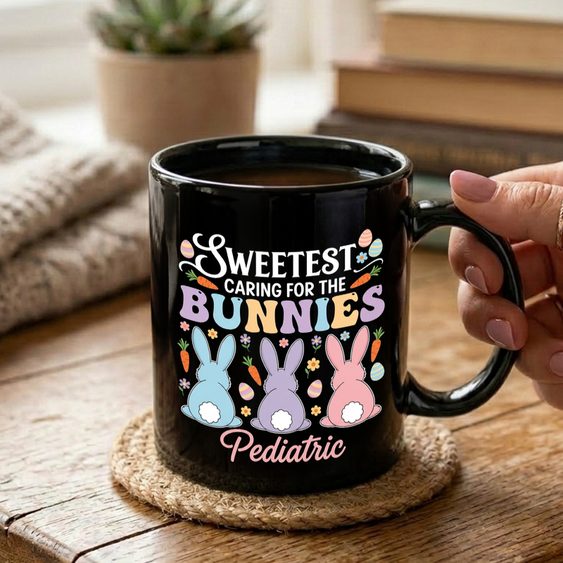 Pastel Bunny Pediatric Design Mug