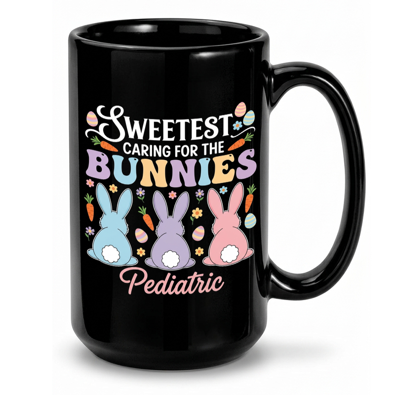 Pastel Bunny Pediatric Design Mug
