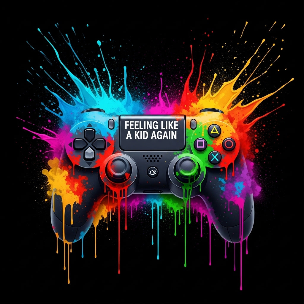 Video Game Controller Splash Mug