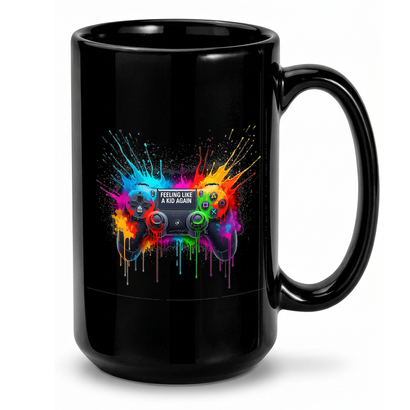 Video Game Controller Splash Mug