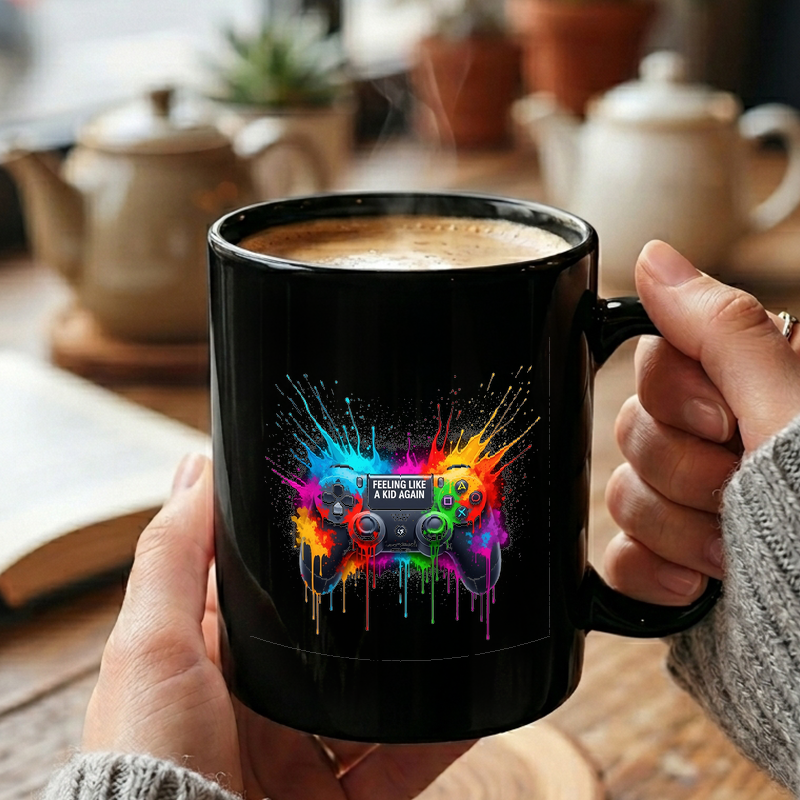 Video Game Controller Splash Mug