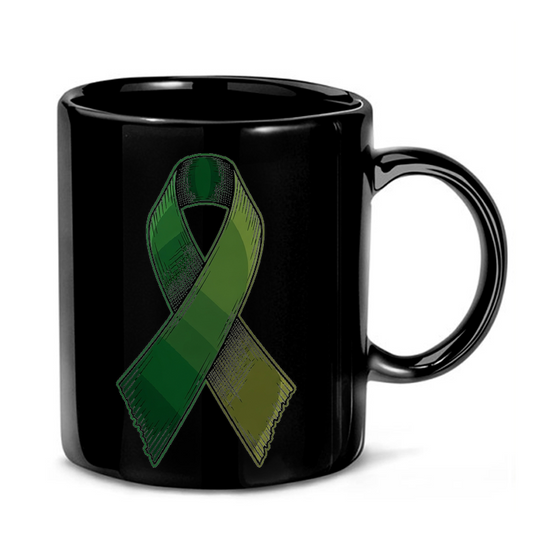 Cerebral Palsy Awareness Ribbon Mug