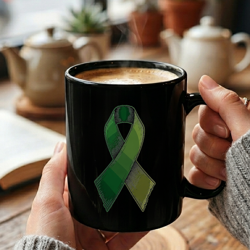 Cerebral Palsy Awareness Ribbon Mug