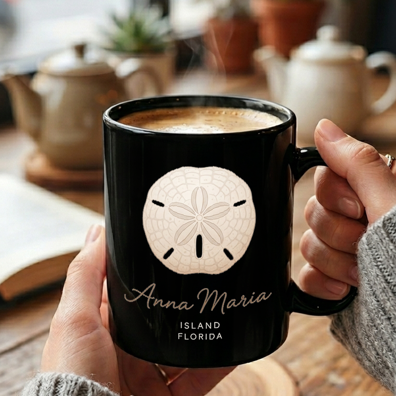 Anna Maria Island Sand Dollar Mug
