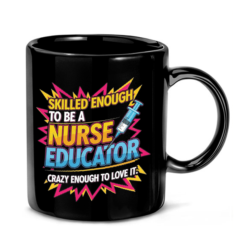 Nurse Educator Text Design Mug