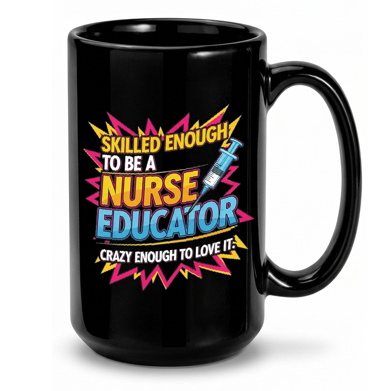 Nurse Educator Text Design Mug
