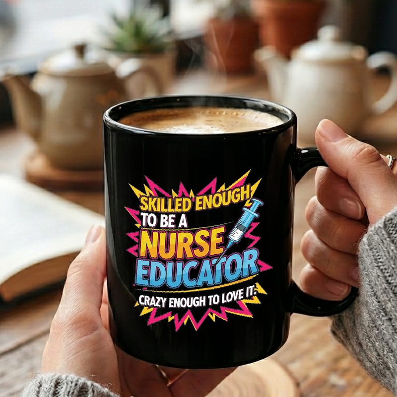 Nurse Educator Text Design Mug