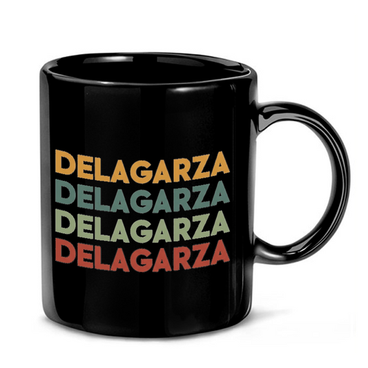 Delagarza Family Name Stack Mug