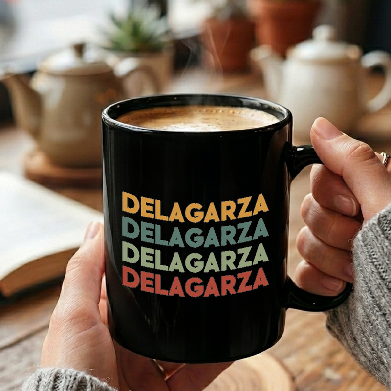 Delagarza Family Name Stack Mug