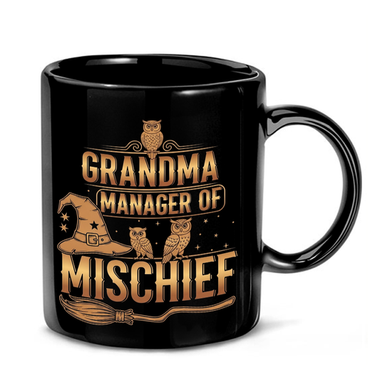 Grandma Manager of Mischief Mug