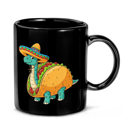 Dinosaur Taco Cinco De Mayo Mug