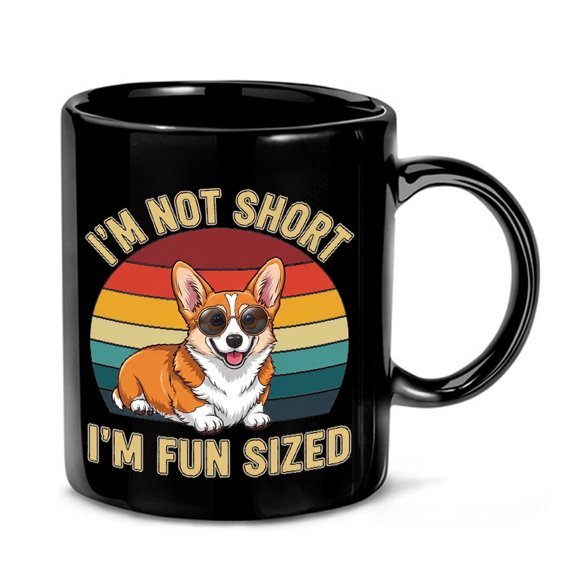 Fun Sized Corgi Sunset Mug