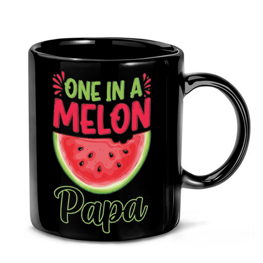 One in a Melon Watermelon Art Mug