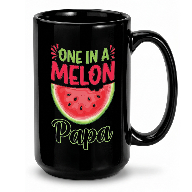 One in a Melon Watermelon Art Mug