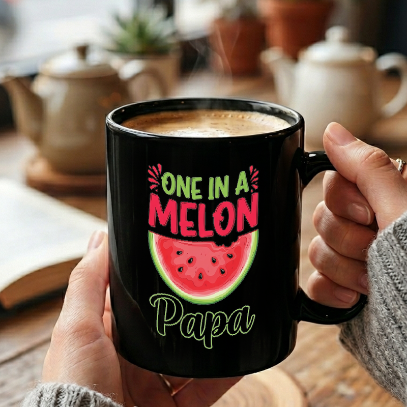 One in a Melon Watermelon Art Mug