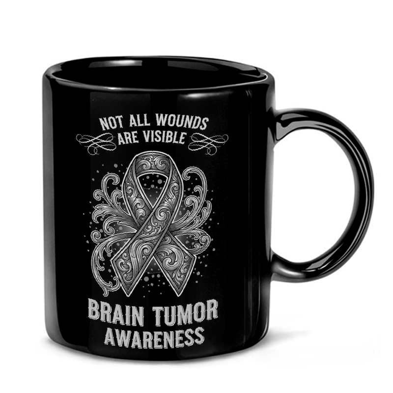 Brain Tumor Awareness Ribbon Mug