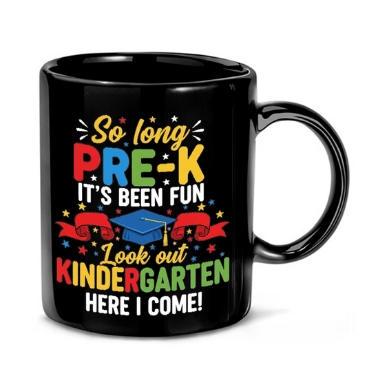 Playful Pre-K Graduation Design Mug