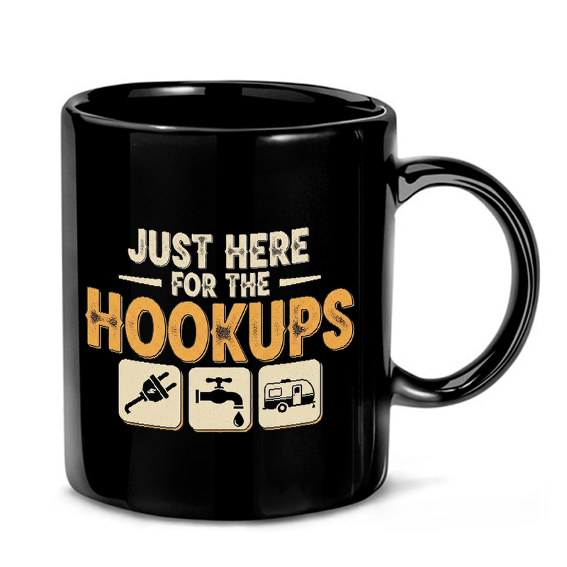 RV Hookups Funny Design Mug