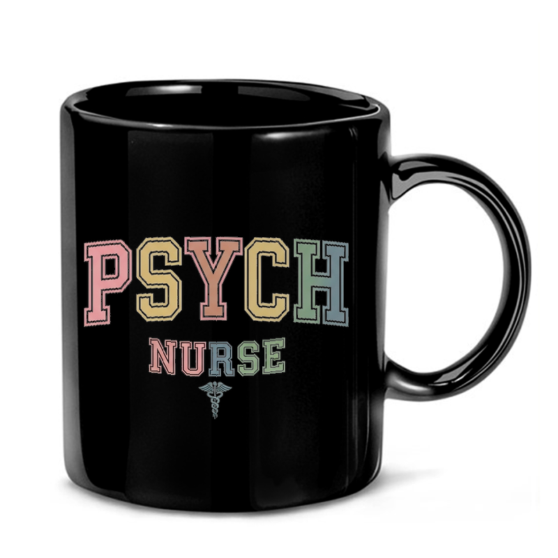 Pastel Psych Nurse Design Mug
