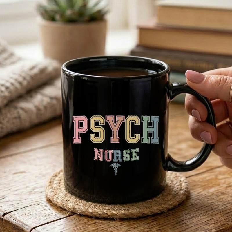 Pastel Psych Nurse Design Mug