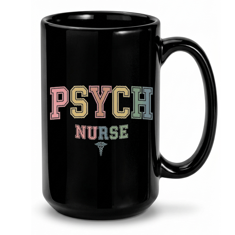 Pastel Psych Nurse Design Mug