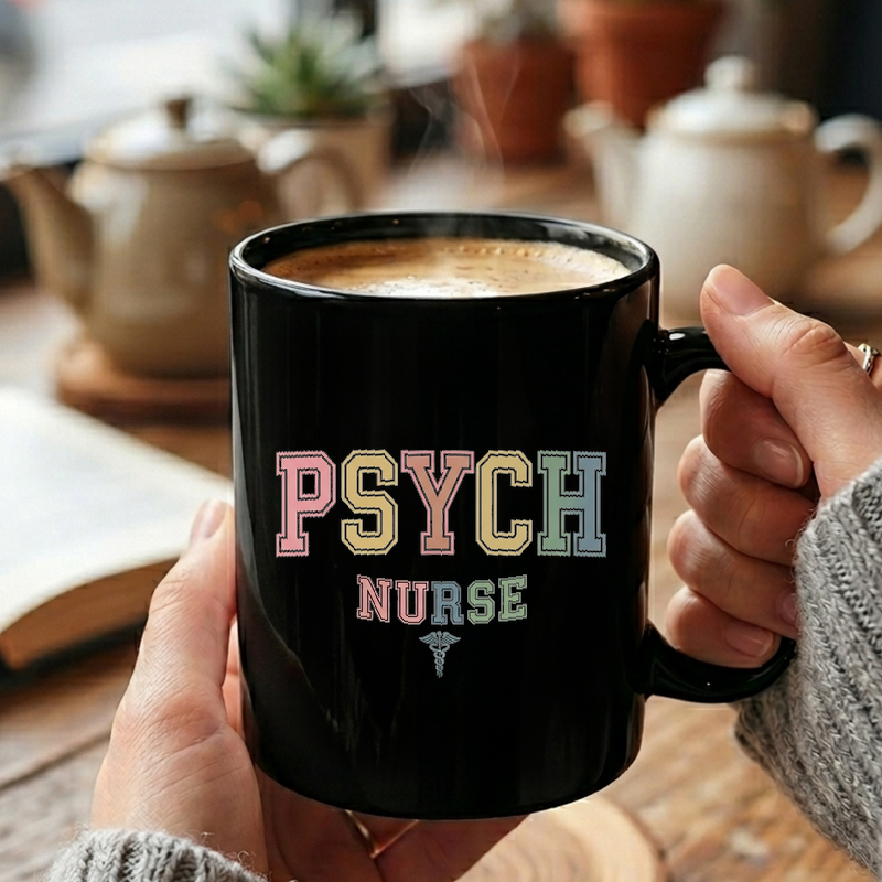 Pastel Psych Nurse Design Mug