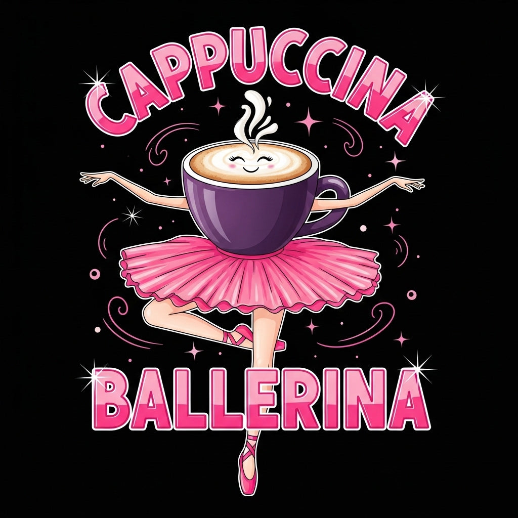 Cappuccino Ballerina Dance Mug